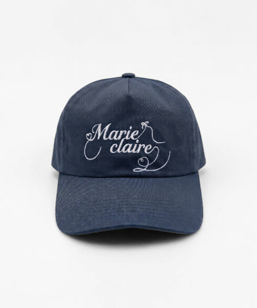 SCRIPT EMBROIDERY BALL CAP - 2 COLORS