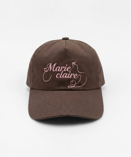 SCRIPT EMBROIDERY BALL CAP - 2 COLORS