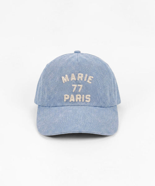 DOUBLE LINE 77 LOGO BALL CAP - 2 COLORS
