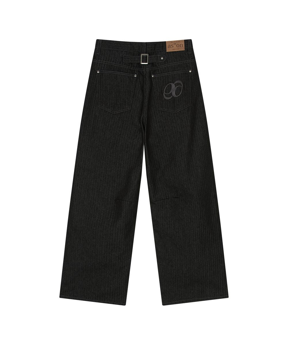 ASON GRAIN TWILL BLACK