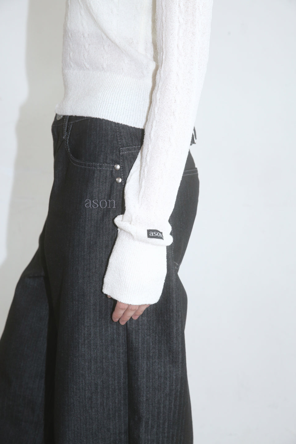 ASON MISTY KNIT IVORY