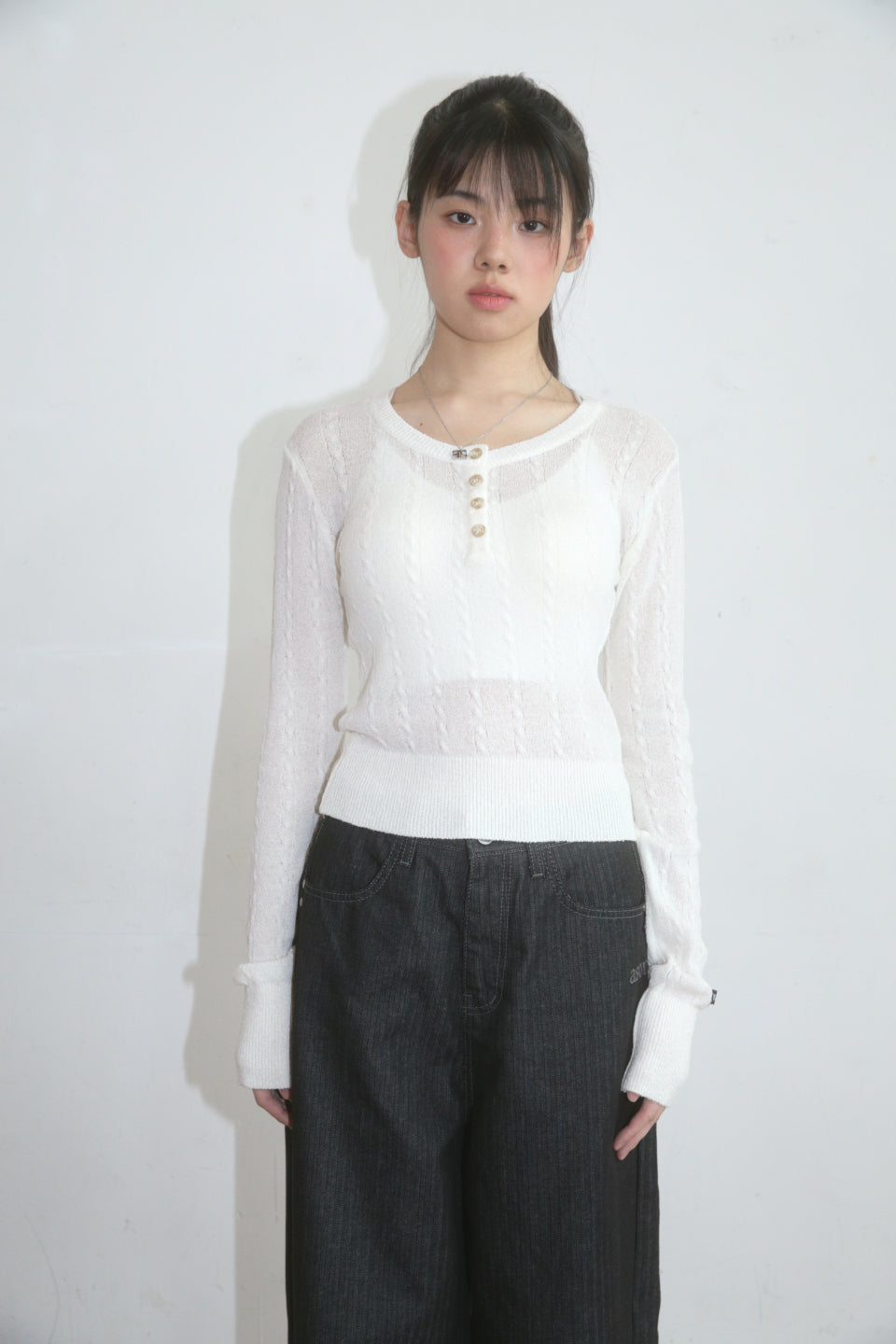 ASON MISTY KNIT IVORY