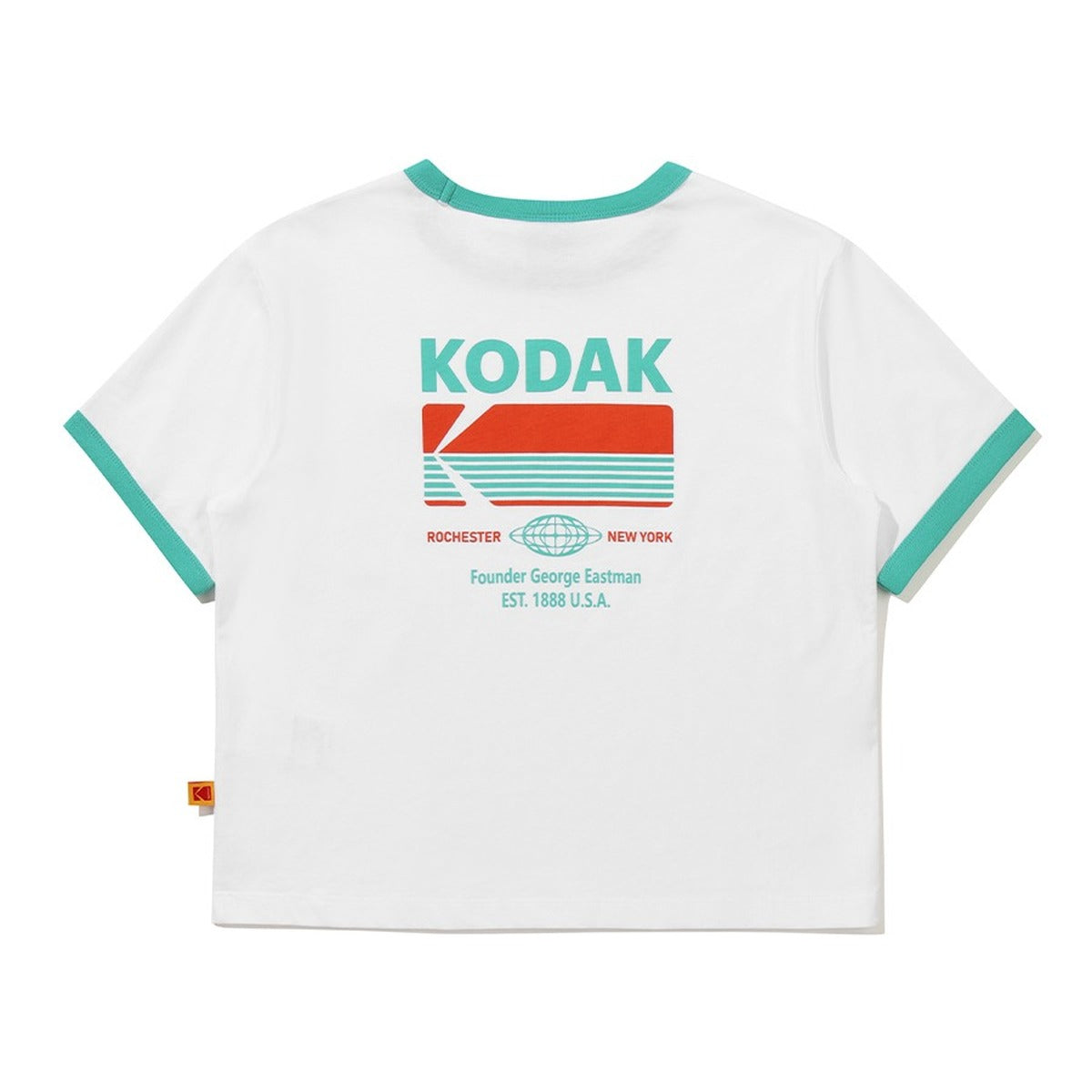 KODAK BREEZE POP BIG GRAPHIC TEE - WHITE back view