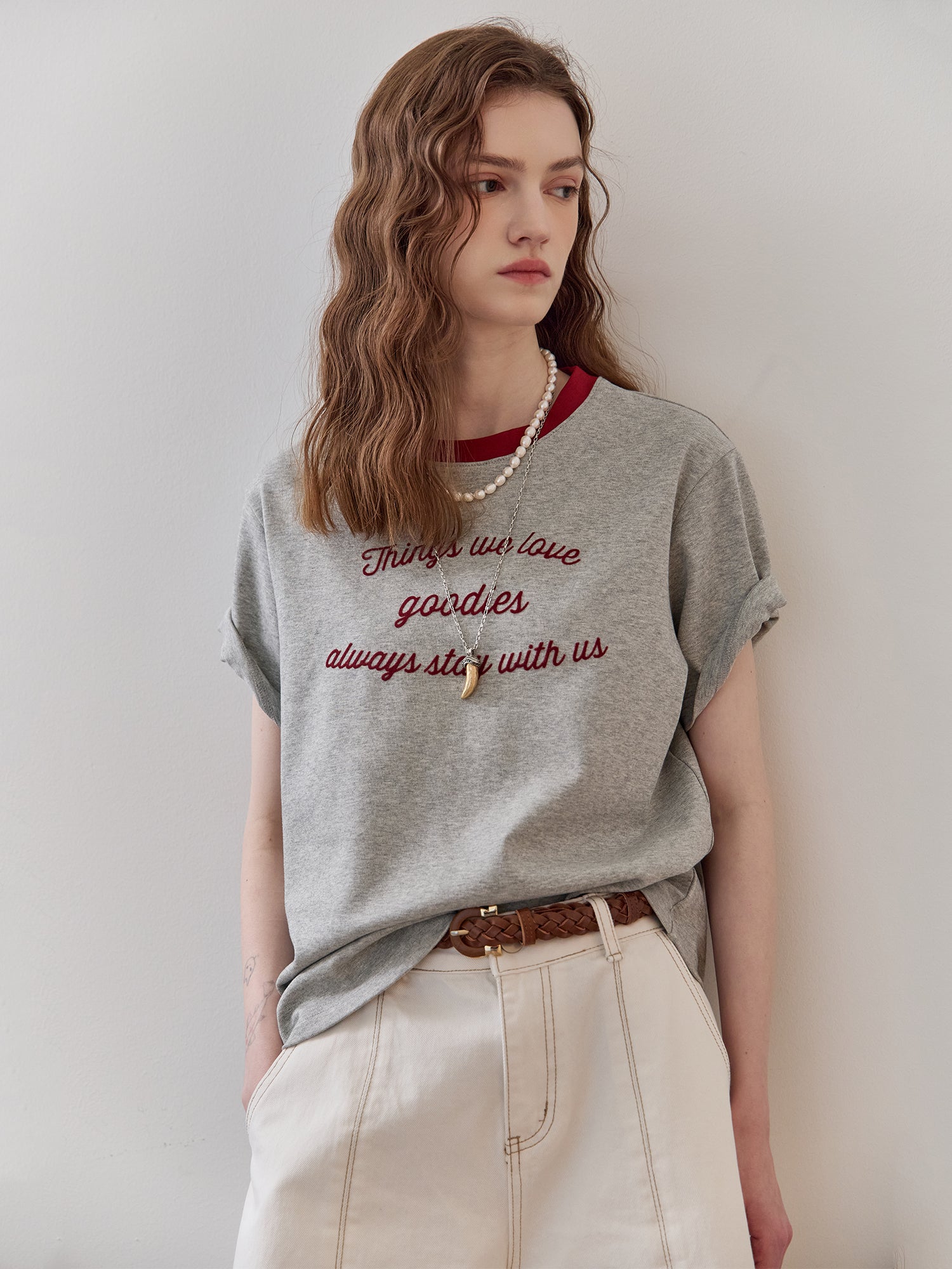 MAXZA COLOR BLOCK LETTERING T-SHIRT - image 2
