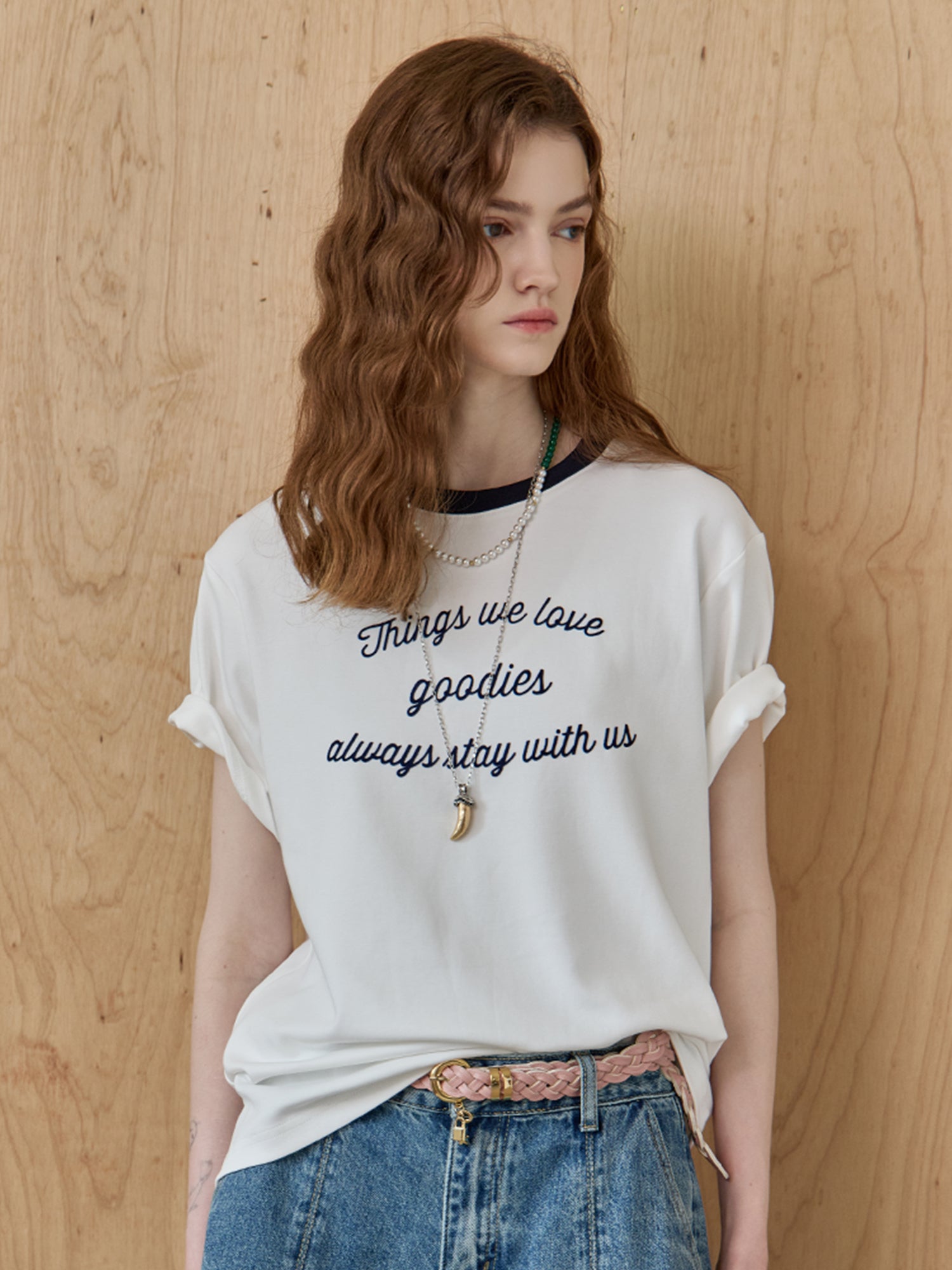 MAXZA COLOR BLOCK LETTERING T-SHIRT - image 3