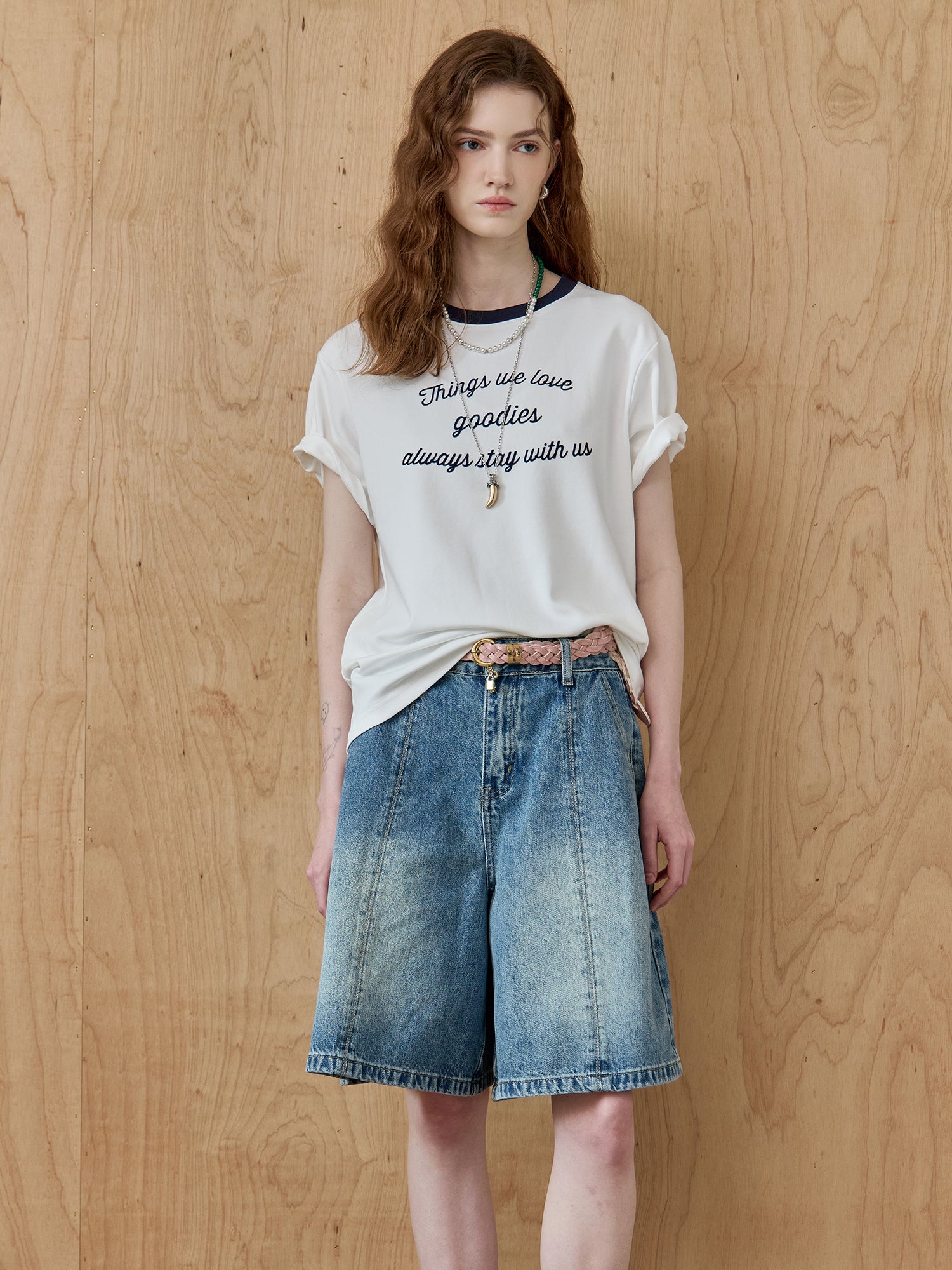 MAXZA COLOR BLOCK LETTERING T-SHIRT - image 5