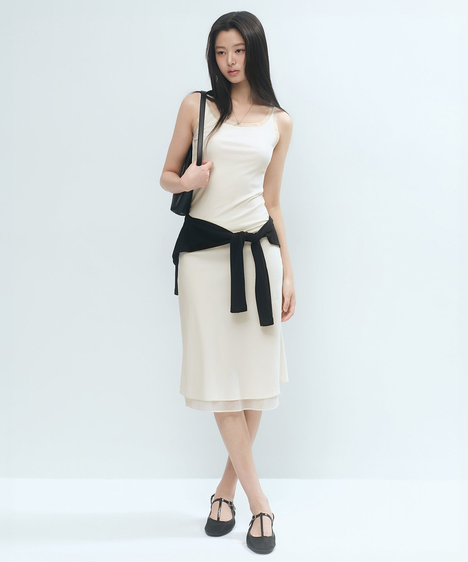 Musinsa Standard Midi Skirt - IVORY
