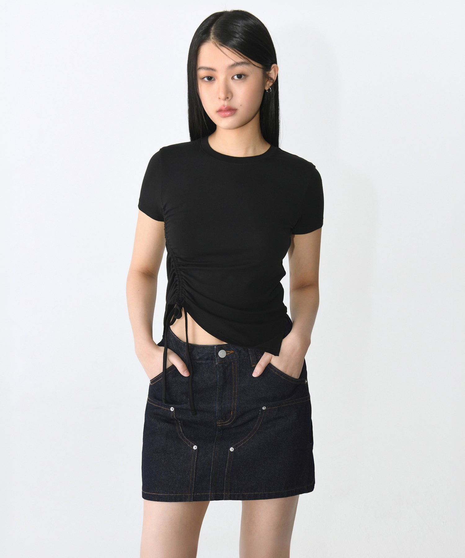 Musinsa Standard Tencel Tee - BLACK