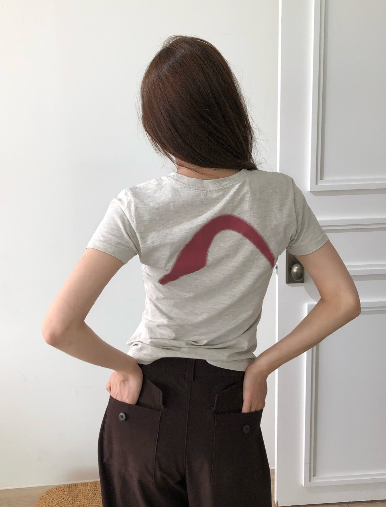 ZRS SPRAY LOGO TEE - 2 COLORS - OATMEAL
