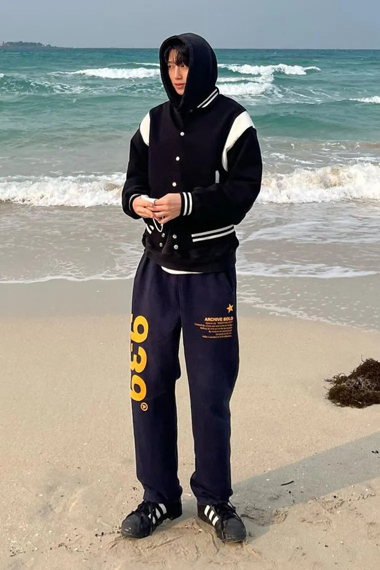 939 LOGO SWEAT PANTS (NAVY)