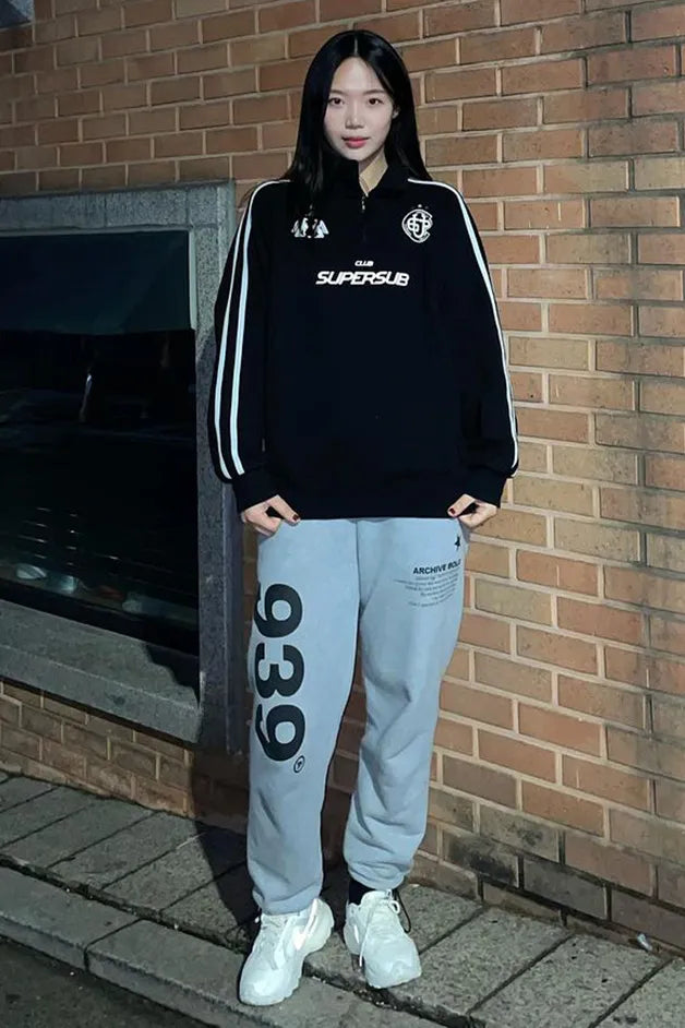 939 LOGO SWEAT PANTS (GRAY)