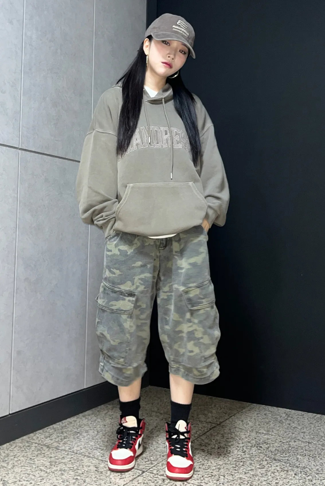 [AVANDRESS] Pigment Felt Overfit Hoody - 3COL