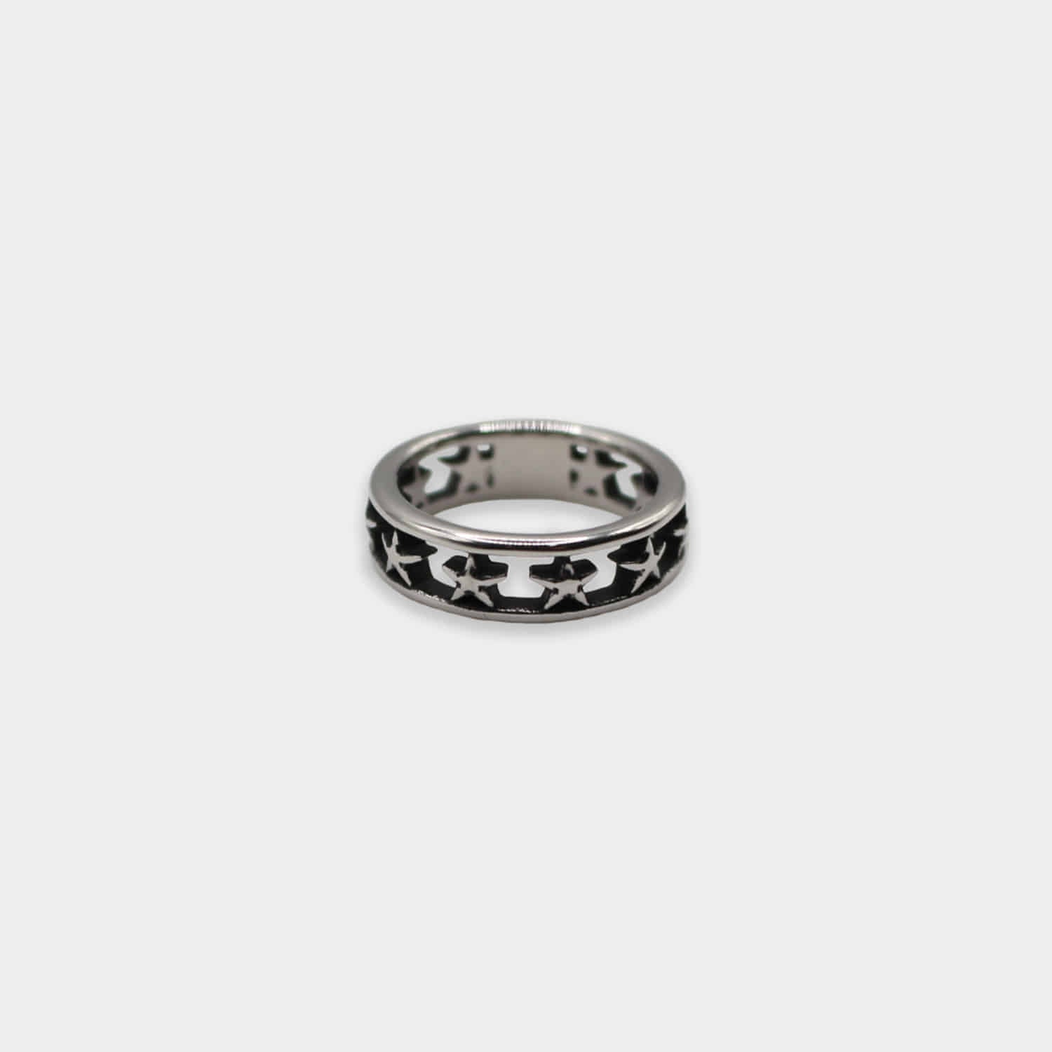 Static Star Band Ring 1