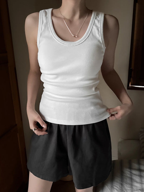 STRETCHY BASIC GOLJI SLEEVELESS - 4 COLORS 4