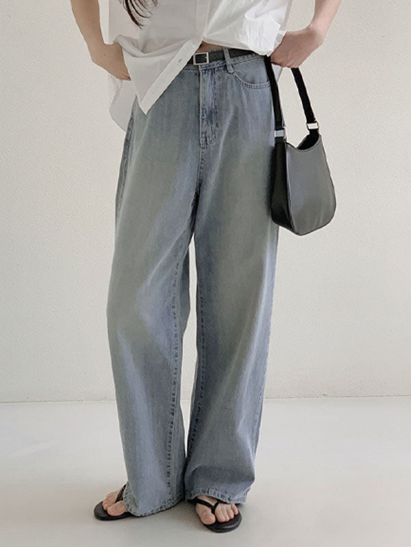 TODAY SUMMER LIGHT DENIM PANTS - 3 COLORS × 4 SIZES 3