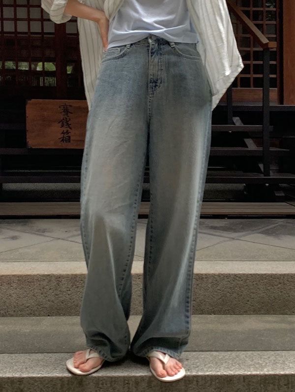 TODAY SUMMER LIGHT DENIM PANTS - 3 COLORS × 4 SIZES 4
