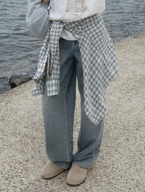 TODAY SUMMER LIGHT DENIM PANTS - 3 COLORS × 4 SIZES 8