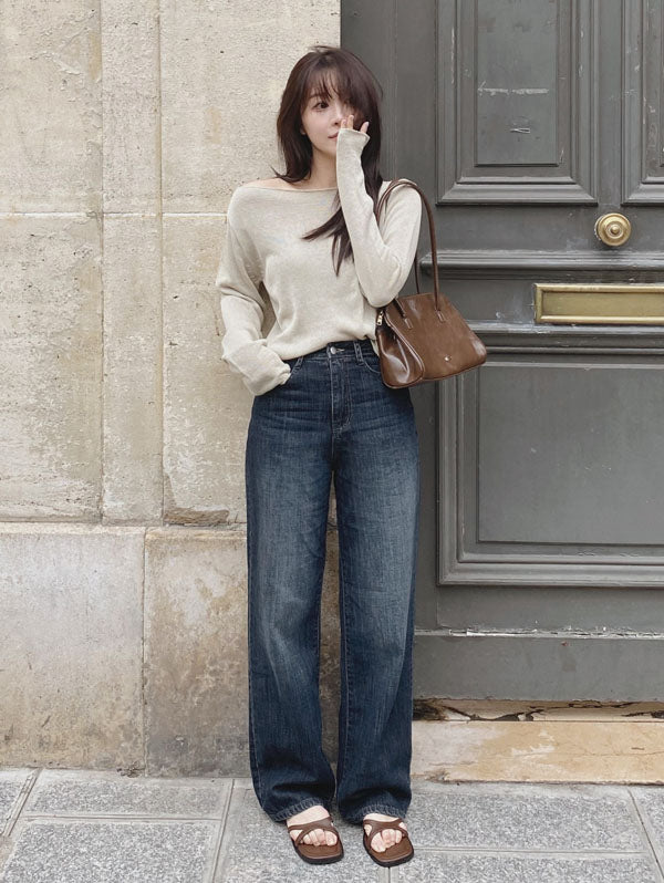 TODAY SUMMER LIGHT DENIM PANTS - 3 COLORS × 4 SIZES 9