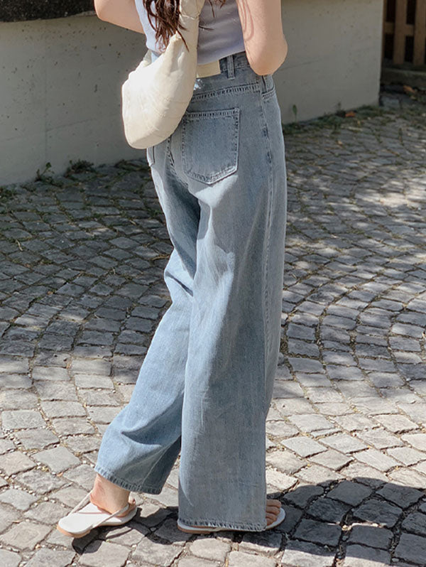 TODAY SUMMER LIGHT DENIM PANTS - 3 COLORS × 4 SIZES 12