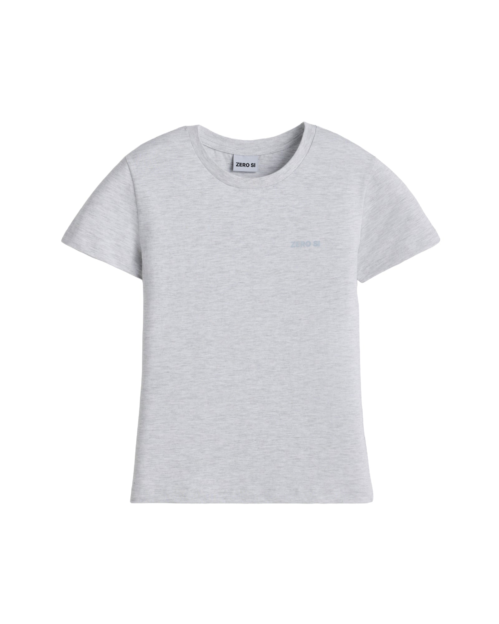 ZRS SPRAY LOGO TEE - 2 COLORS - WHITE MELANGE