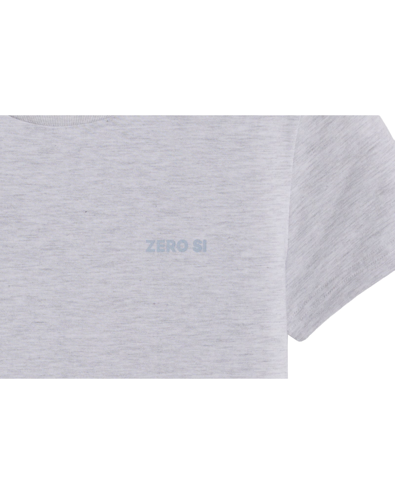 ZRS SPRAY LOGO TEE - 2 COLORS - WHITE MELANGE